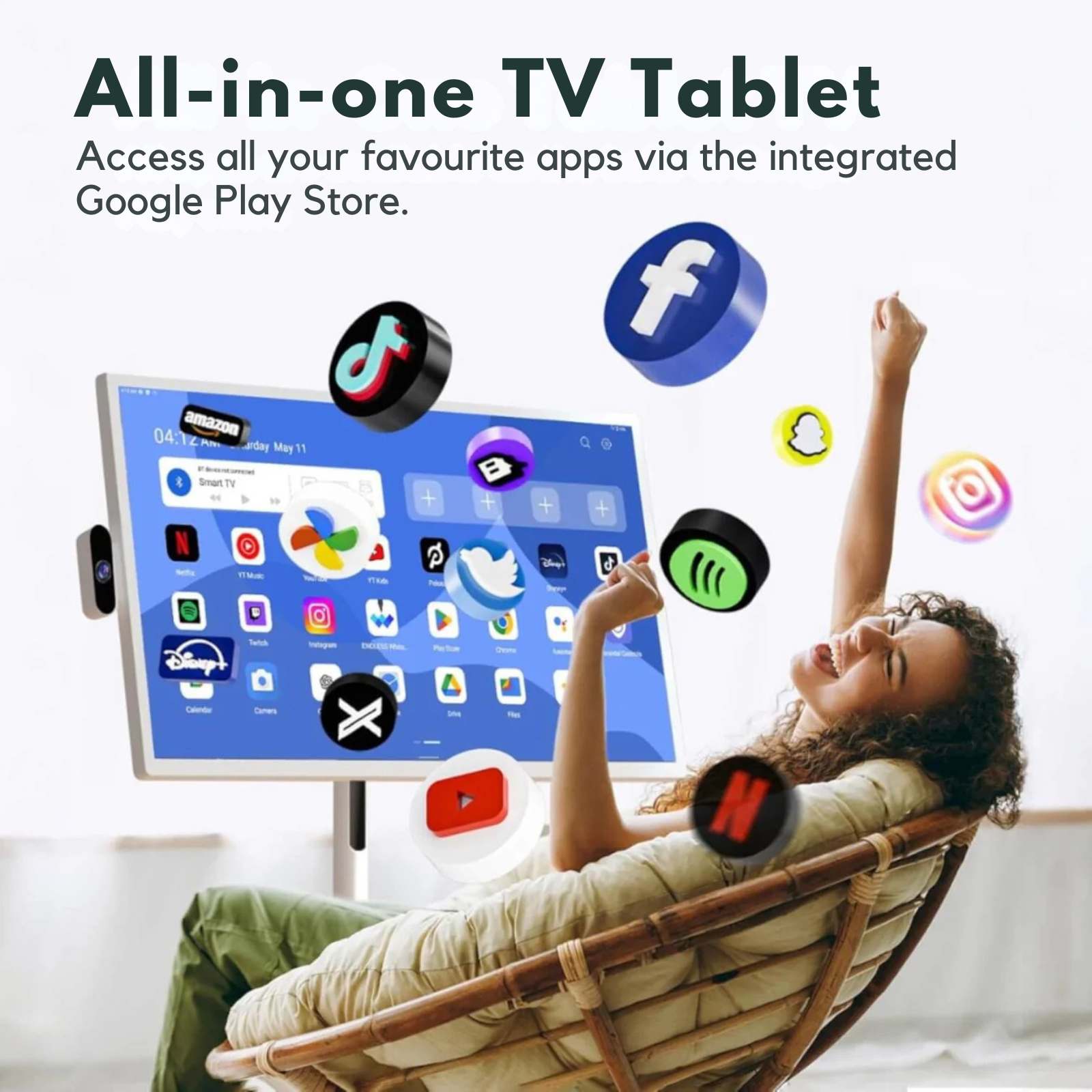 Portable 4K TV 360° - Image 2