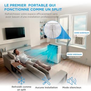 Climatiseur PortaSplit 4 en 1